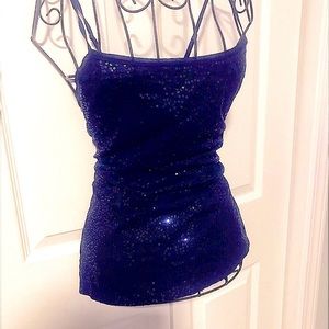 EUC Ann Taylor Sequined Tank Size Small